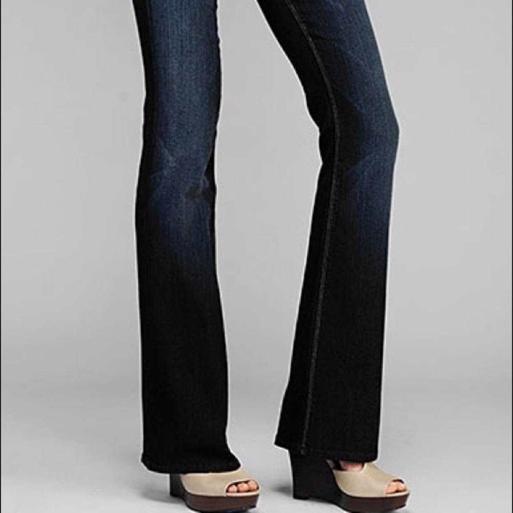 7 For All Mankind Mid Rise Bootcut Jeans - Picture 3 of 12